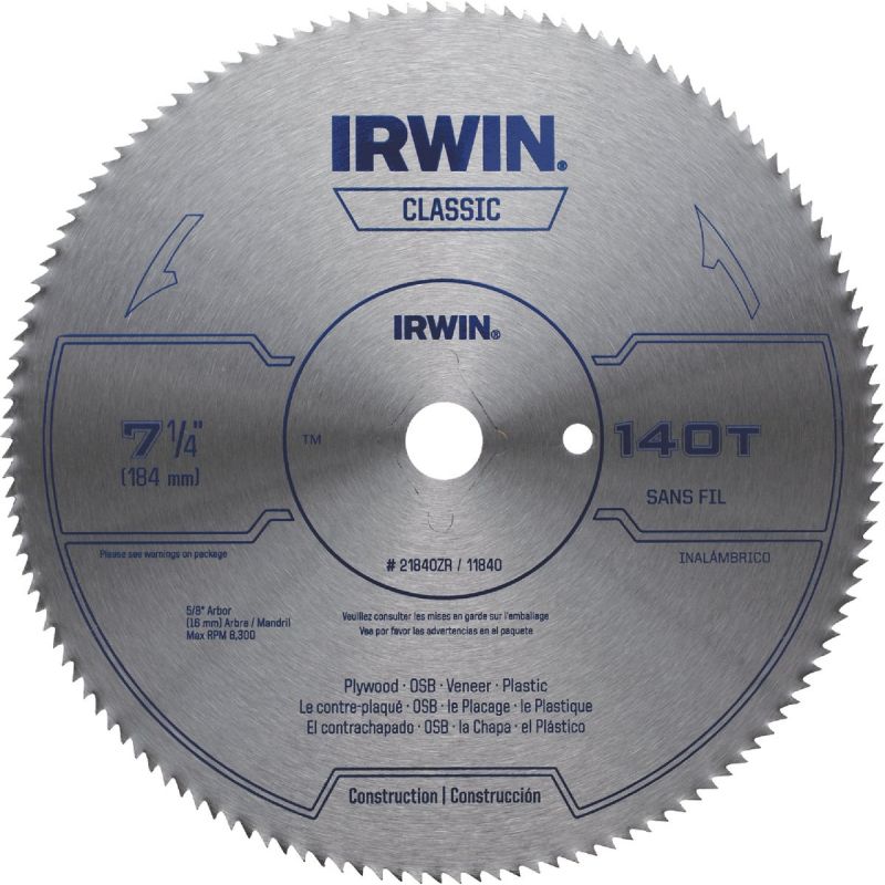 Irwin Steel Circular Saw Blade (Pack of 10)