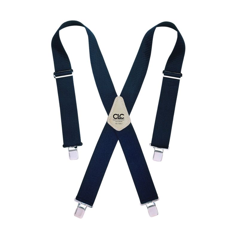 CLC Tool Works Series 110BLU Work Suspender, Nylon, Blue Blue