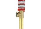 Lasco Brass End Outlet Tee 1-1/2 In.