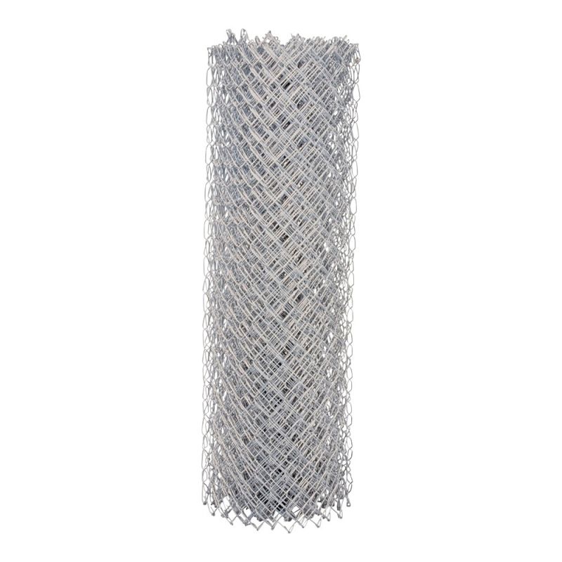 Stephens Pipe &amp; Steel CL105024 Chain-Link Fence, 72 in W, 50 ft L, 11-1/2 Gauge, Galvanized