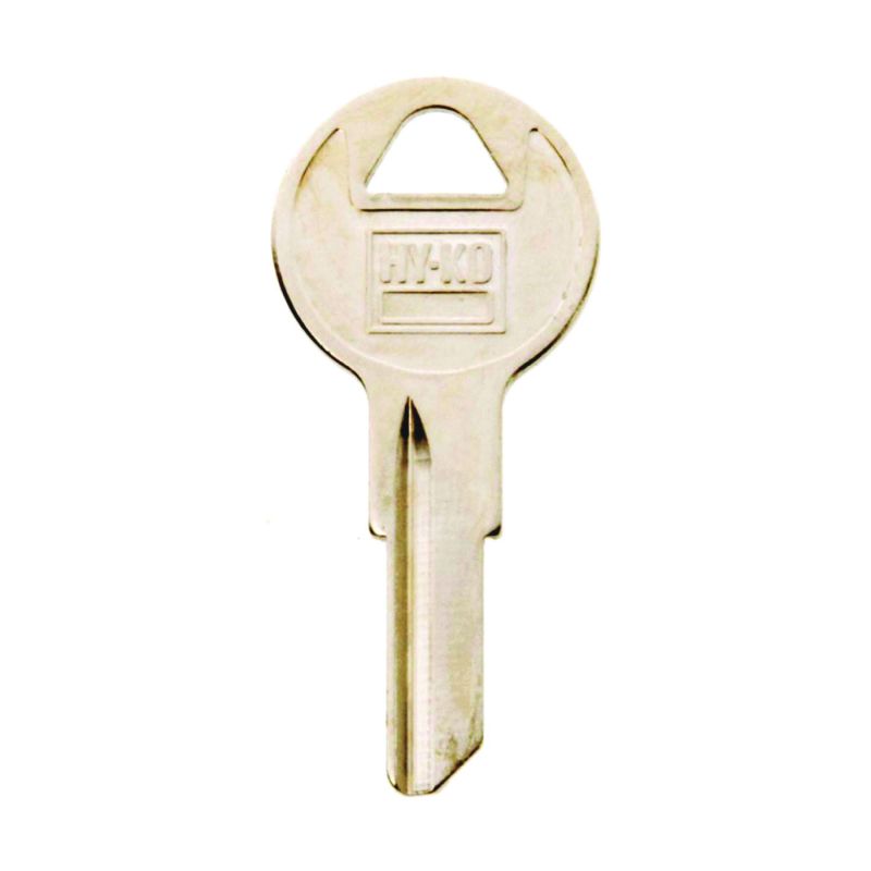 Hy-Ko 11010Y103 Key Blank, Brass, Nickel, For: Yale Cabinet, House Locks and Padlocks (Pack of 10)