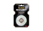 Scotch-Mount 110H-LONG-DC Mounting Tape, 350 in L, 3/4 in W, Foam Backing, White White