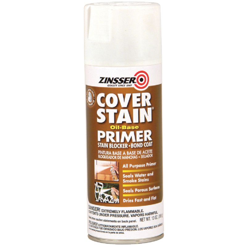 Zinsser Cover-Stain Primer Spray White, 13 Oz.