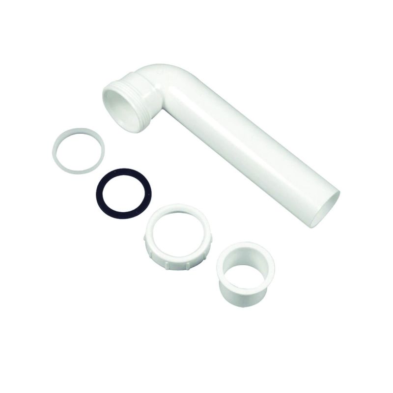 Danco 94013 Waste Arm, 1-1/2 in, Slip, Plastic, White White