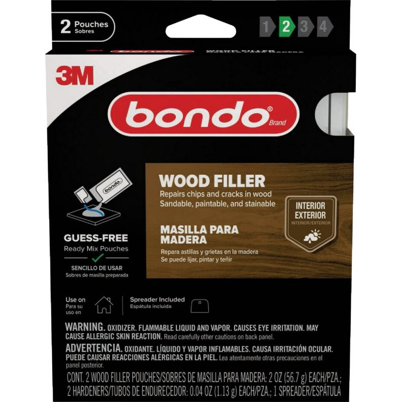 Bondo 2 Oz. Ready Mix Wood Filler 2 Oz.