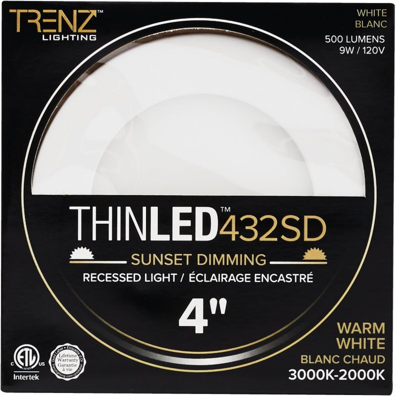 Liteline Trenz ThinLED Sunset Dimming Recessed Light Kit White