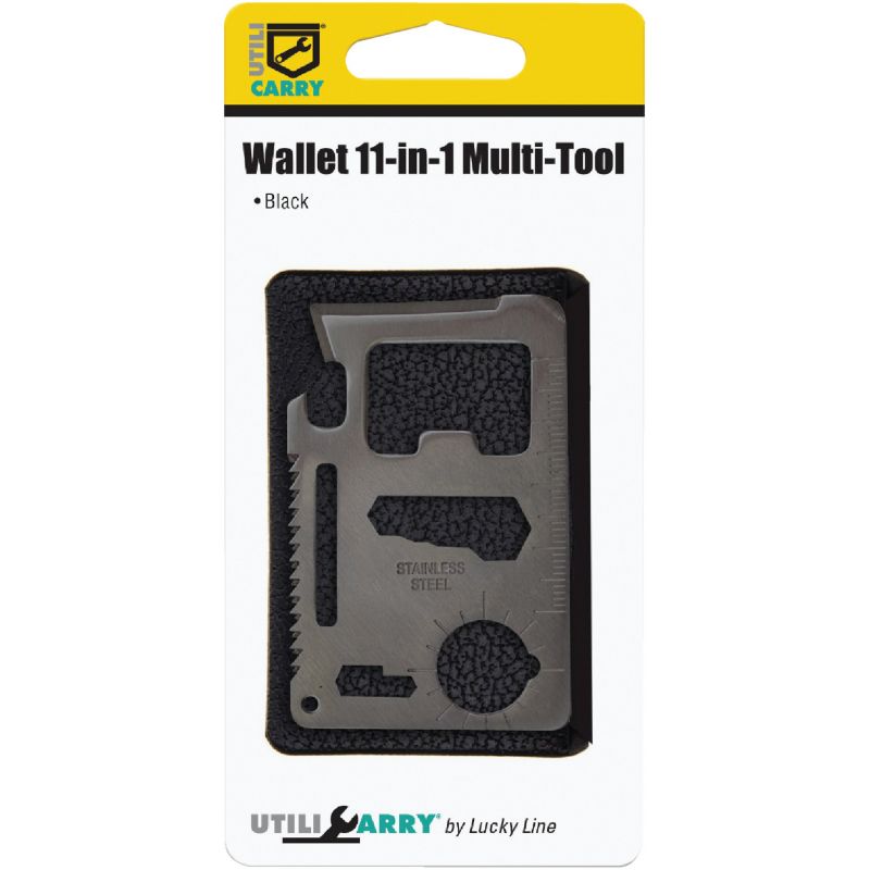 Lucky Line Utilicarry Wallet Multi-Tool Black