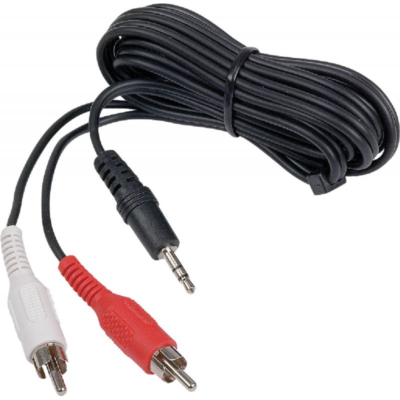 Stereo Y-Adapter Cable Plug