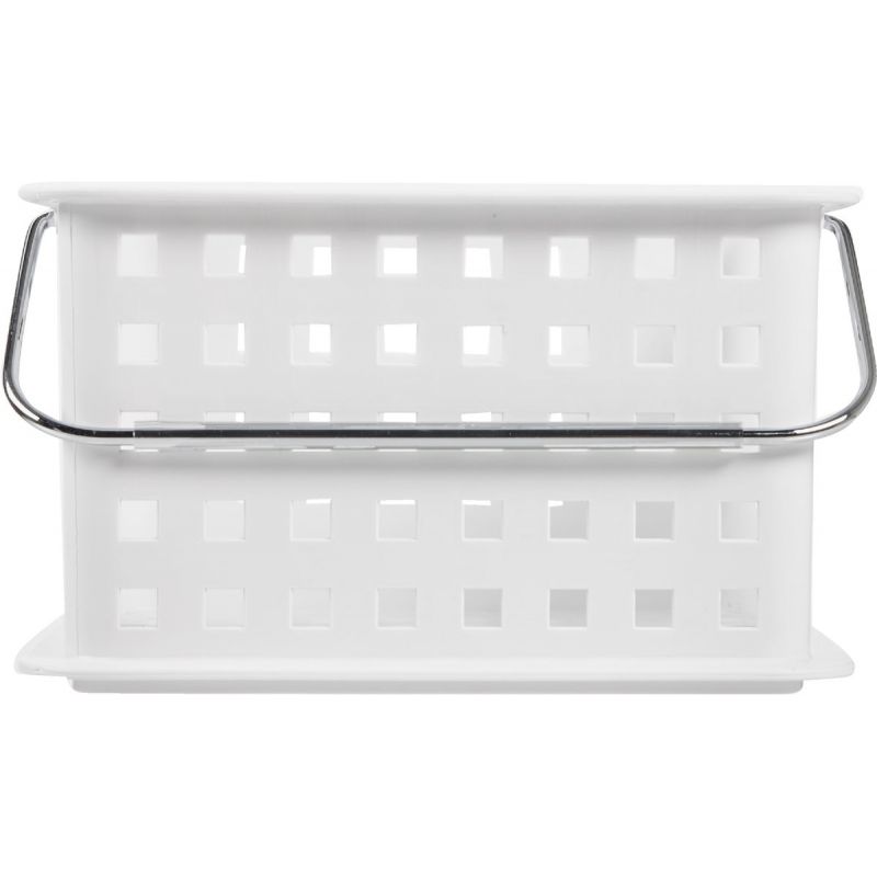 InterDesign Plastic Basket White