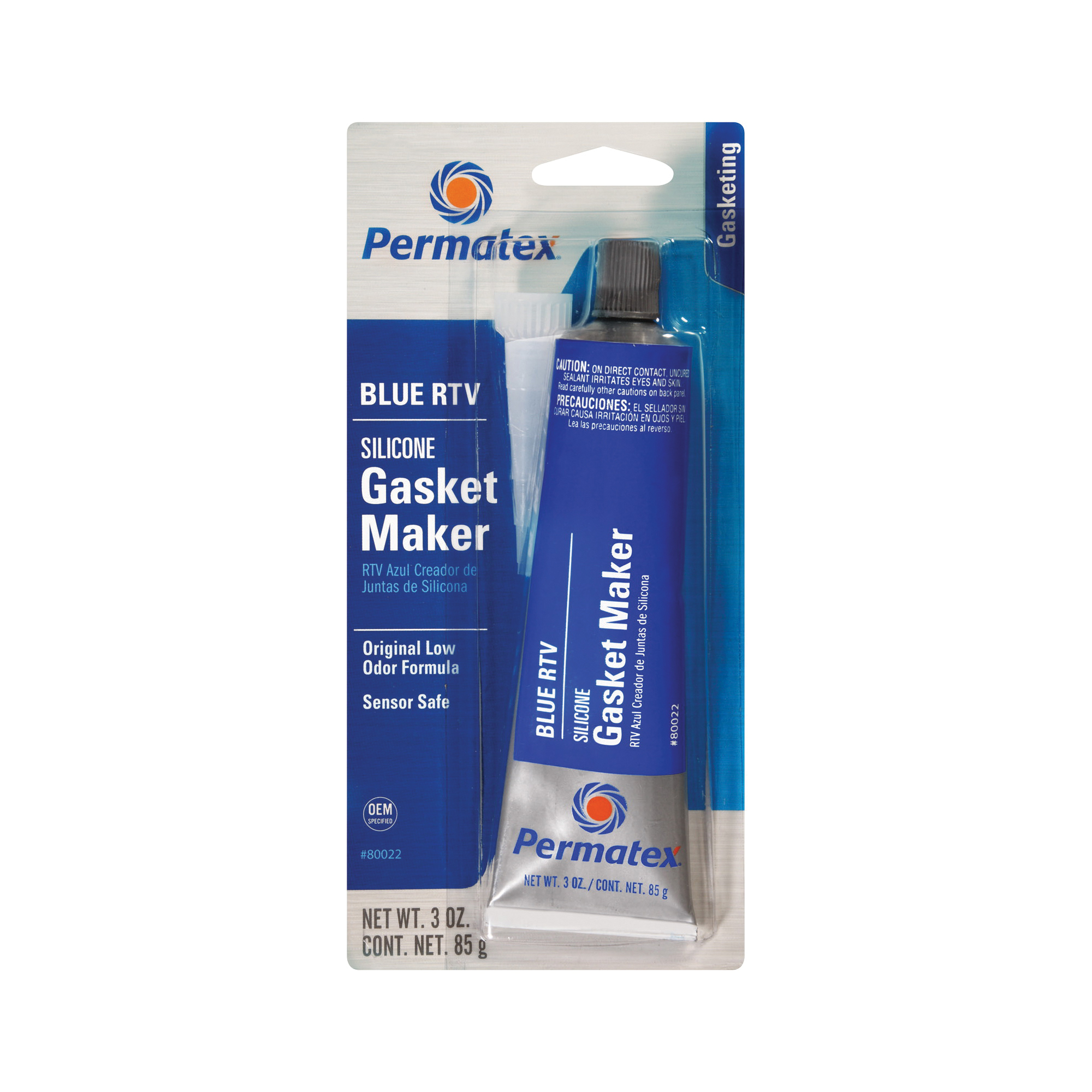 Permatex 81724 Ultra Blue RTV Silicone Gasket Maker, 3.35 oz