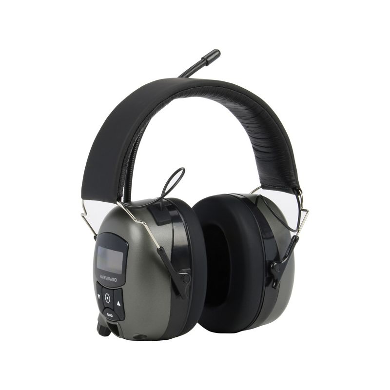 Safety Works 10121816 Digital Ear Muffs, 24 dB NRR