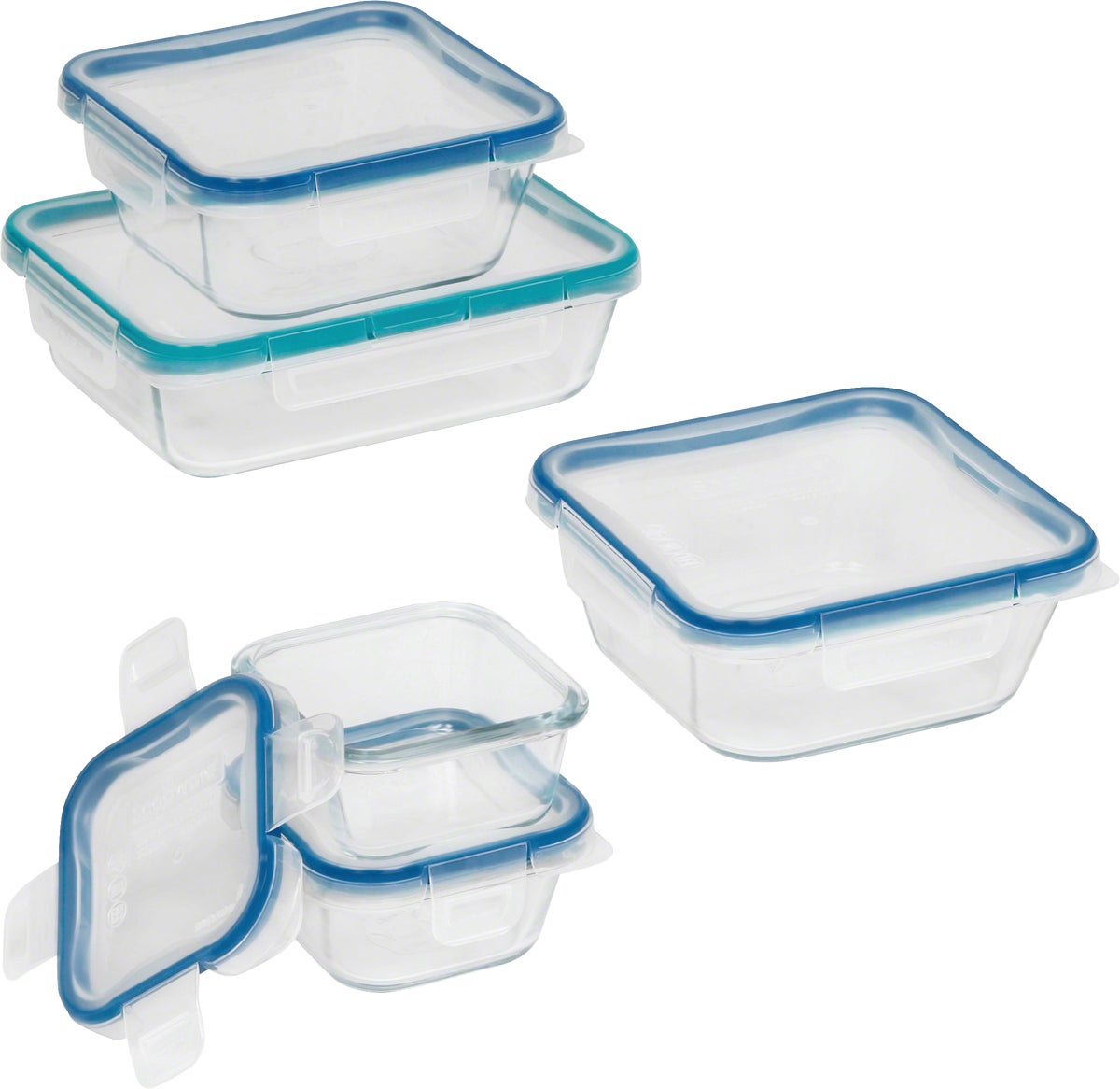 Simply Store® 6-piece Round Glass Storage Set
