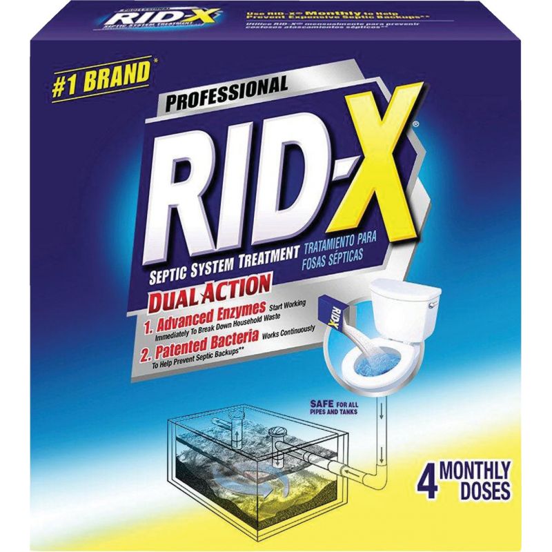 RID-X Professional Powder Bacteria Septic Tank Treatment 39.2 Oz.