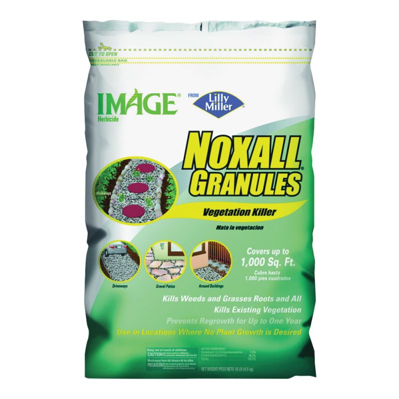 Image 100502581 Noxall Vegetation Killer, Granular, Brown/White, 10 lb Bag Brown/White