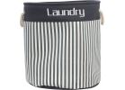 Home Impressions 7-Piece Laundry &amp; Storage Basket Set Gray/White