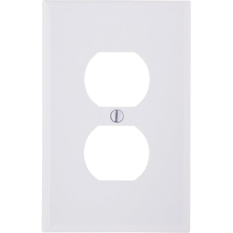 Leviton Mid-Way Outlet Wall Plate White