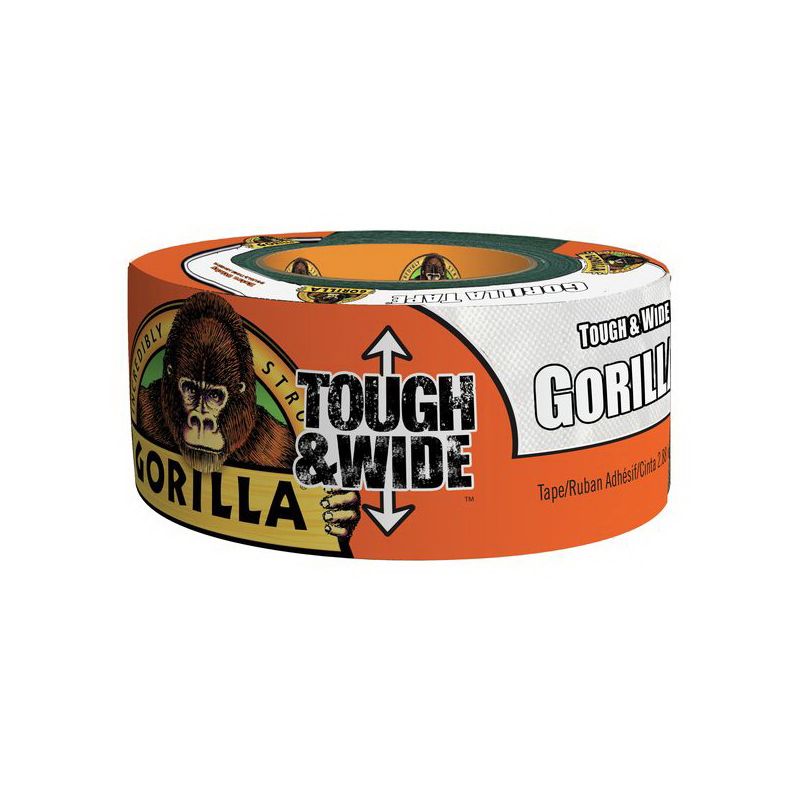 Buy Gorilla TOUGH & WIDE 6025302 Duct Tape, 25 yd L, 2.88 in W