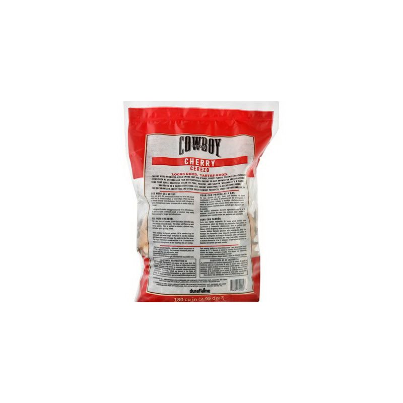 Cowboy 51412T Smoking Chip, 12 in L, Wood, 180 cu-in (Pack of 6)