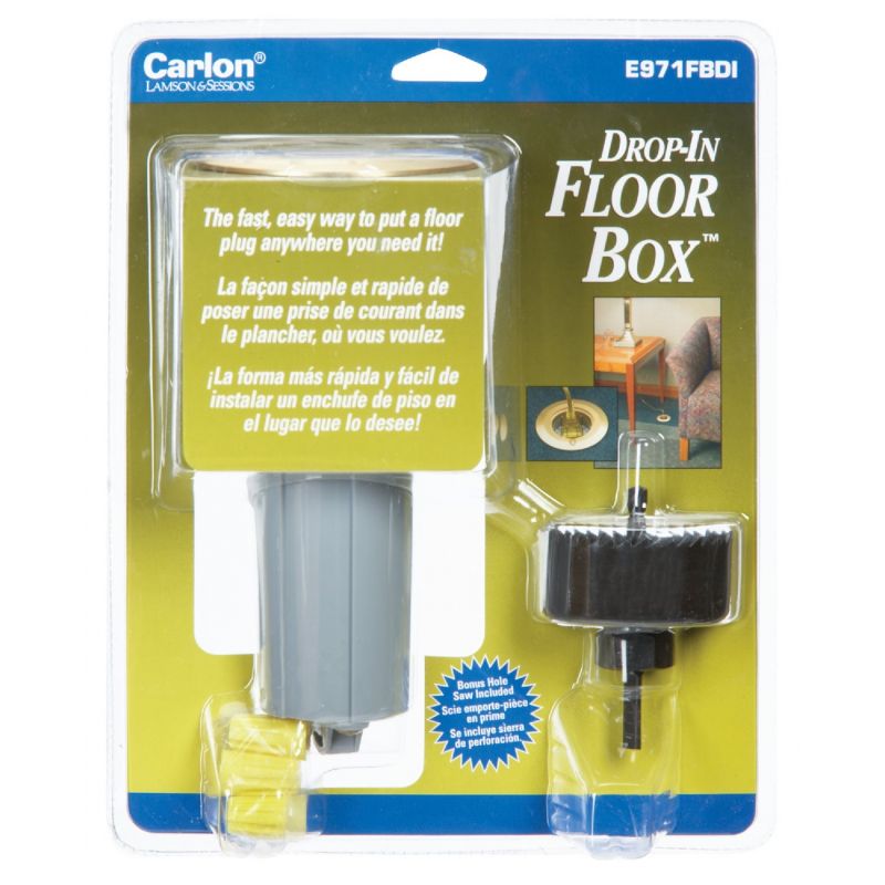 Steel City Drop-In Floor Box Outlet Kit