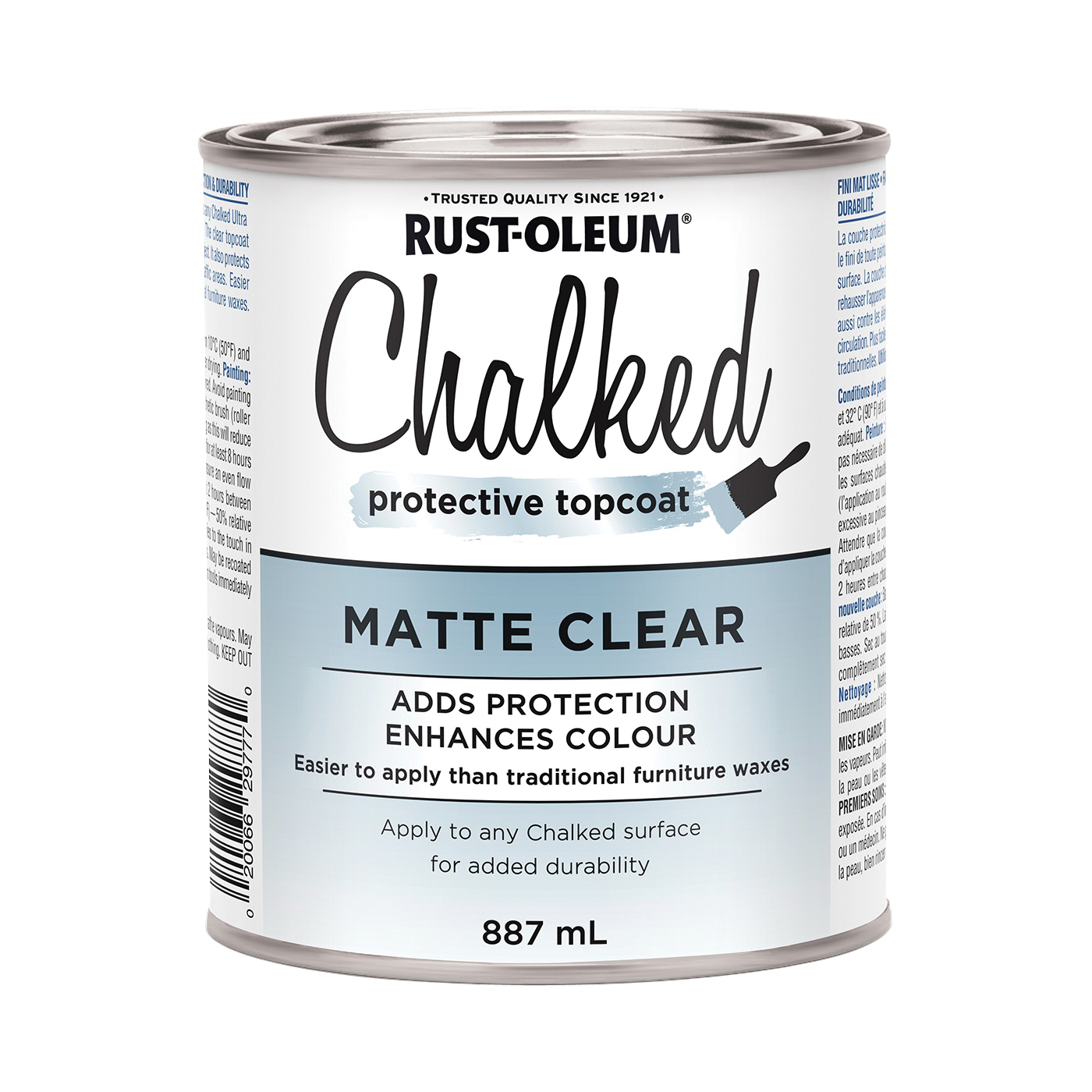Buy Rust-Oleum 285139 Chalk Paint, Ultra Matte, Serenity Blue, 30 oz  Serenity Blue (Pack of 2)