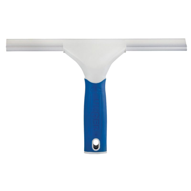Unger 989800 Shower Squeegee, Rubber Blade, 10 in OAL