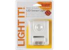 Light It 4-LED Motion Sensor Battery Operated Light White