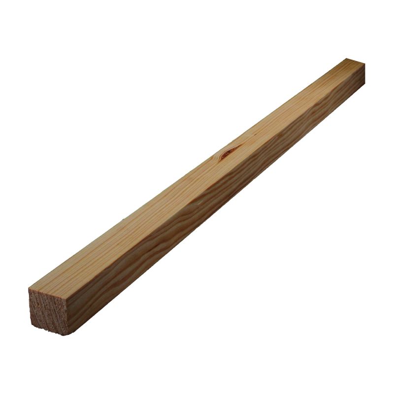 ALEXANDRIA Moulding L238A-20096C1 Parting Stop Moulding, 8 ft L, 11/16 in W, Pine