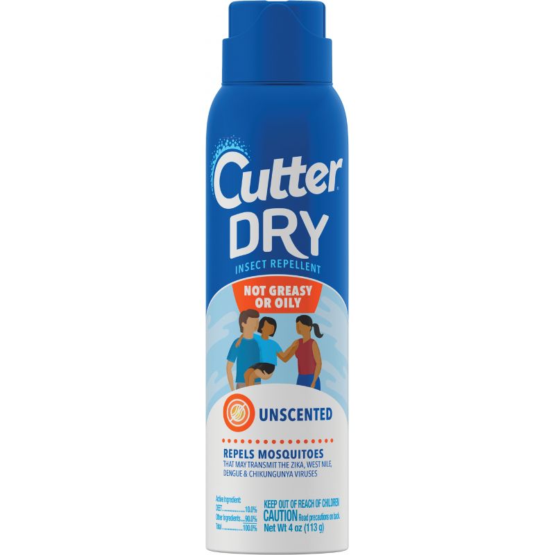 Cutter Dry Insect Repellent 4 Oz.