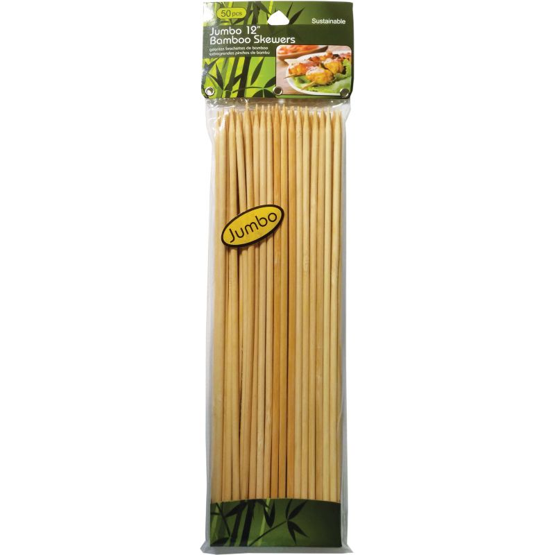 Jacent Bamboo Skewer Natural (Pack of 6)