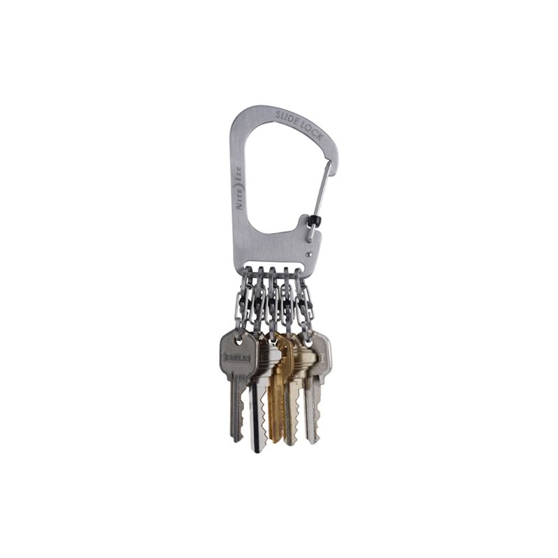 Nite Ize KCK-11-R3 Key Rack, Stainless Steel Case