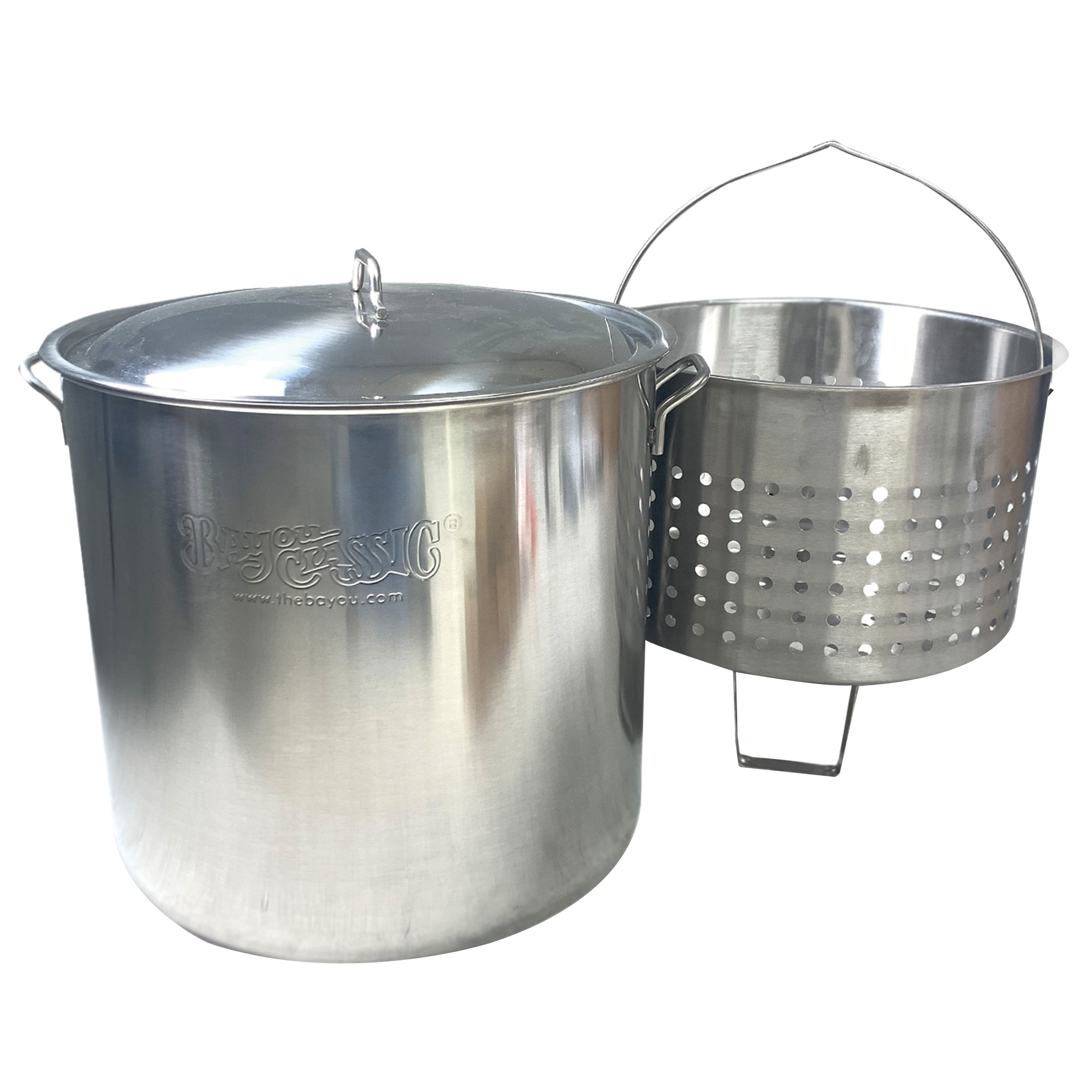 Bayou Classic 44 qt. Stainless Steel Turkey Fryer Kit 200-440