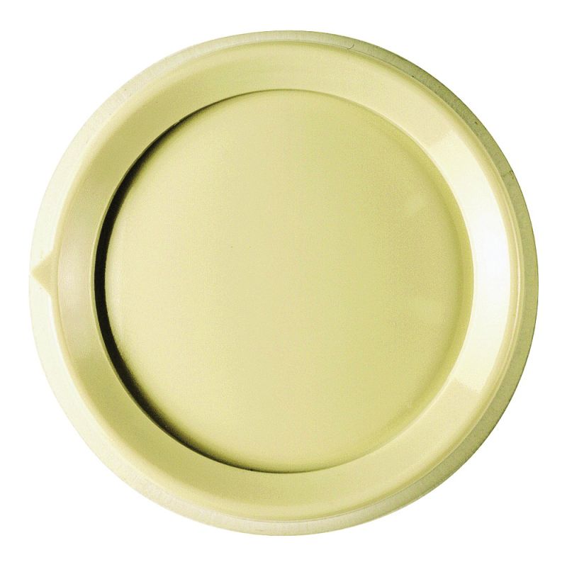 Lutron RK-IV Replacement Knob, Standard, Plastic, Ivory, Gloss, For: Rotary Push On/Off Dimmer Switches Ivory