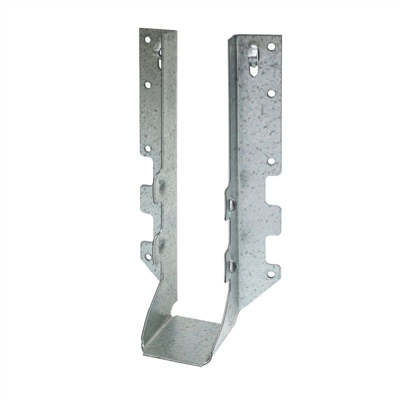 Simpson Strong-Tie LUS LUS210Z Joist Hanger, 7-13/16 in H, 1-3/4 in D, 1-9/16 in W, Steel, ZMAX, Face Mounting