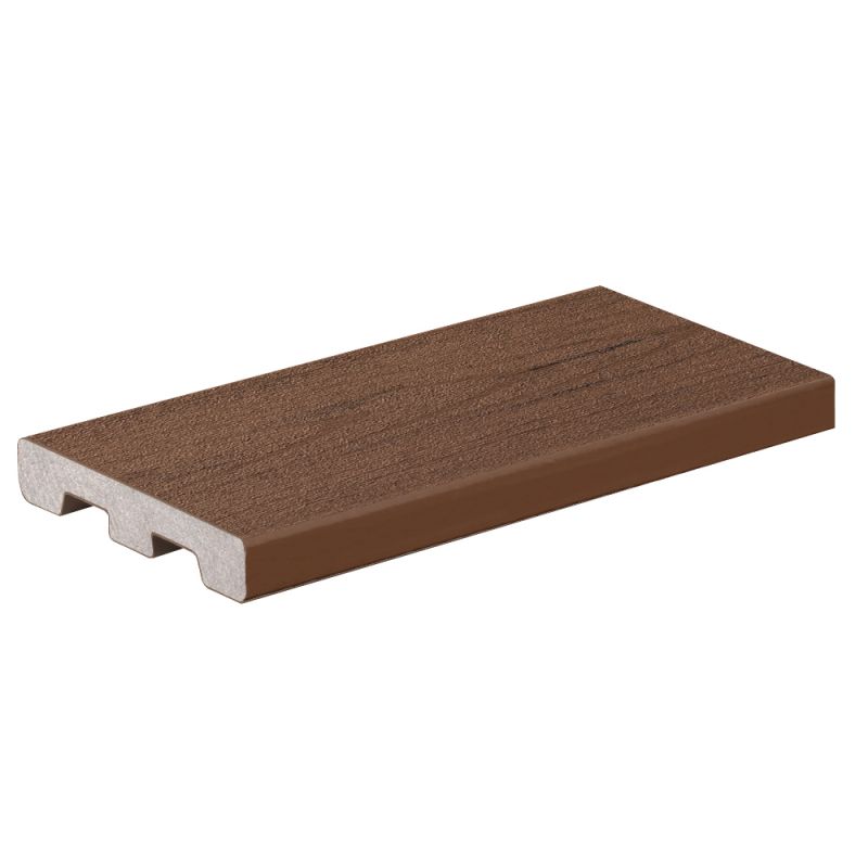 TimberTech Composite Terrain 5/4-in x 6-in x 20-ft Square Brown Oak Composite Deck Board (Actual: .94-in x 5.36-in x 20-ft )