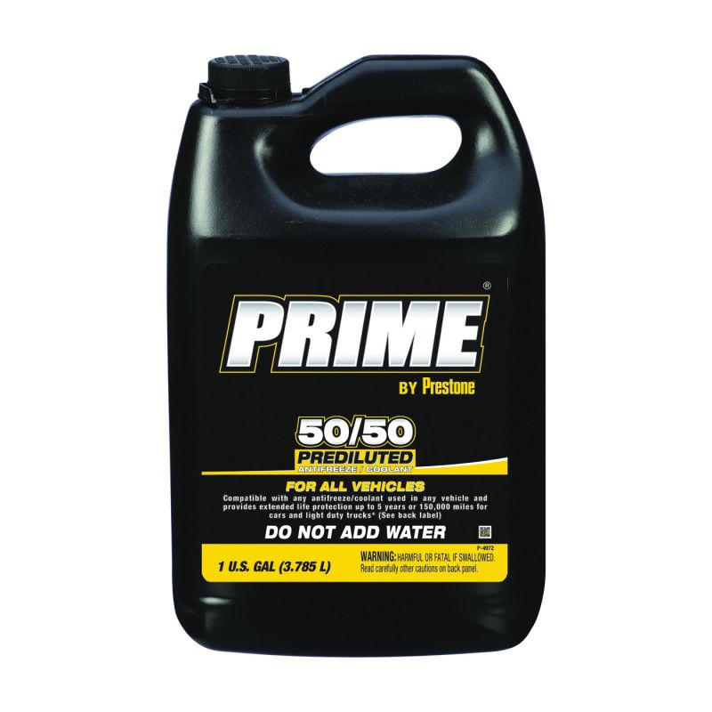 Prestone AF3100 Coolant, 1 gal, Yellow Yellow (Pack of 6)