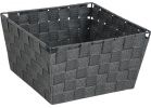 Home Impressions Woven Storage Basket Gray