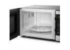 Danby DBMW0924BBS Microwave, 0.9 cu-ft Capacity, 900 W, 2 Cooking Stages, Stainless Steel, Black 0.9 Cu-ft, Black