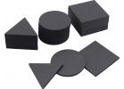 Master Magnetics Flexible Magnetic Shapes Black