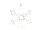 Alpine 18 In. H. Snowflake LED Lighted Decoration
