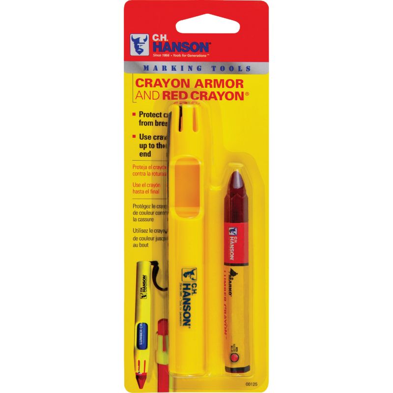 CH Hanson Lumber Crayon Holder &amp; Crayon