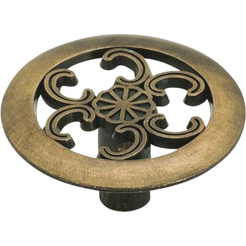Amerock Everyday Heritage Antique Brass Cabinet Knob Traditional