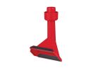Milwaukee AIR-TIP Series 49-90-2032 Magnetic Utility Nozzle, Plastic, Black/Red Black/Red