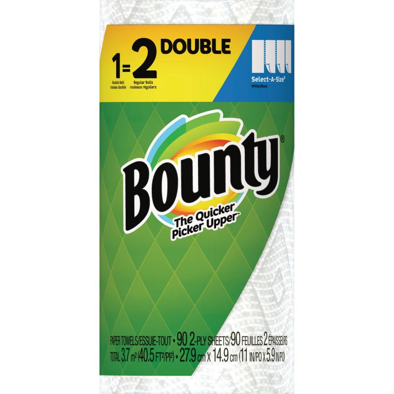 Bounty Bounty Select-A-Size Paper Towels, 2, White, 4 PK 66575