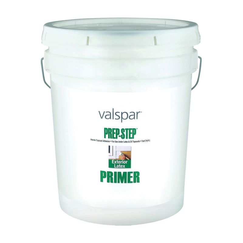 Valspar Prep-Step 981-5GAL Primer, White, 5 gal, Pail White