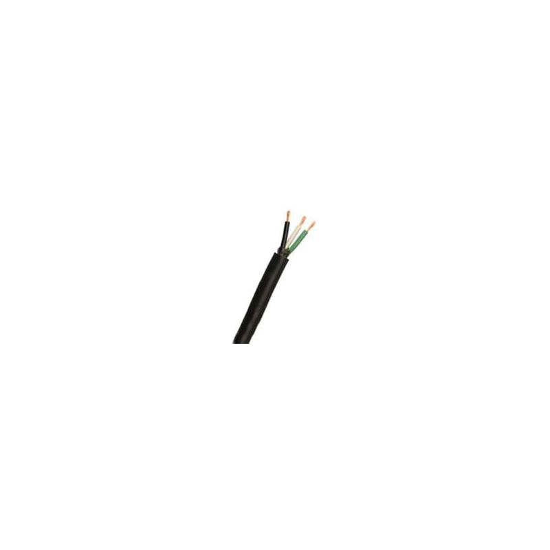 CCI 55039604 Electrical Cord, 12 AWG Wire, 3 -Conductor, Copper Conductor, TPE Insulation, Seoprene/TPE Sheath