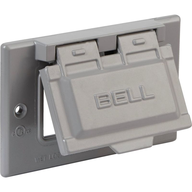 Bell Weatherproof Outdoor Electrical Cover GFCI