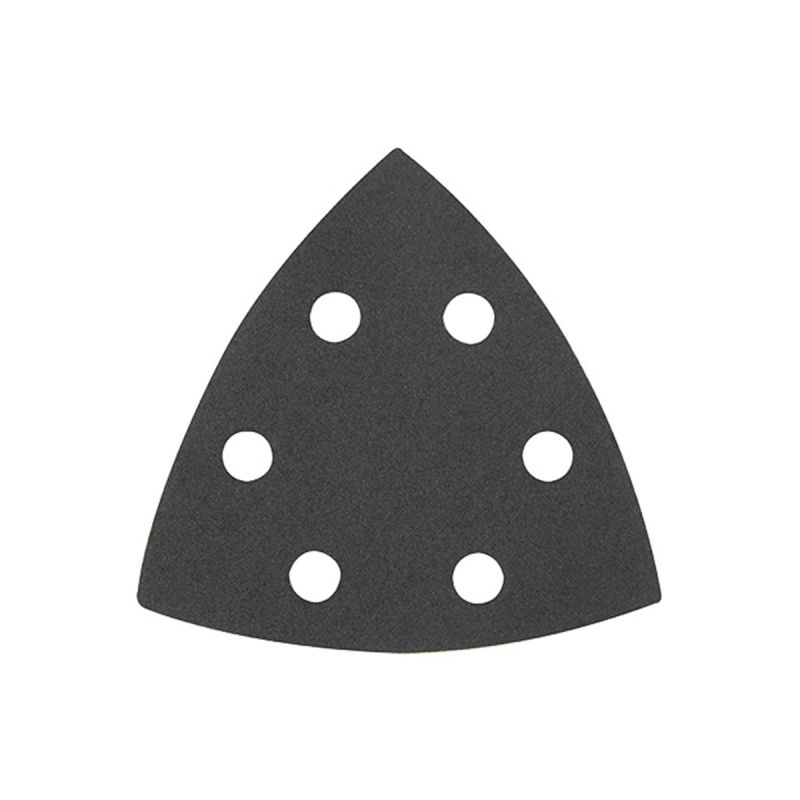 Milwaukee 49-25-2240 Triangle Sandpaper, 240 Grit, Silicon Carbide Abrasive, 3-1/2 in L Black