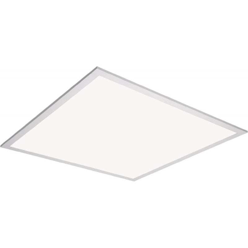 Metalux LED Panel Ceiling Light Fixture White