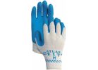 Showa Atlas Rubber Coated Glove S, Gray &amp; Blue