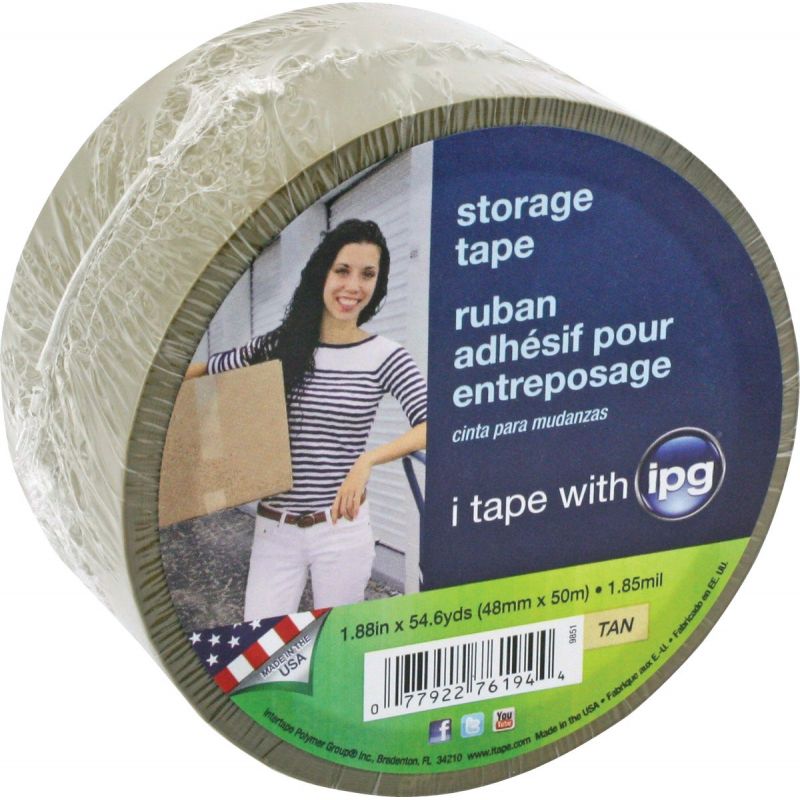 IPG Acrylic Carton Sealing Tape Tan